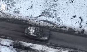 Quân đội Ukraine tung video đầu tiên về hoạt động của siêu tăng Abrams trên chiến trường