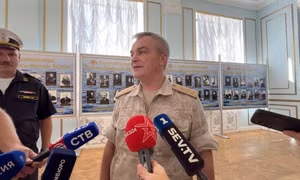 Tư lệnh Hạm đội Biển Đen lên truyền hình sau khi Ukraine nói đã chết ở Crimea