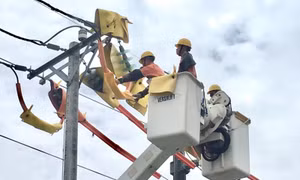 Hà Nội: Kịch bản cấp điện khi mưa bão lớn tính tới sự cố tuyến đường dây 110 kV