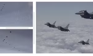 Video chiến đấu cơ Hàn Quốc rầm rập diễn tập tấn công khi có tin Triều Tiên sắp phóng vệ tinh