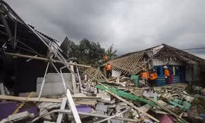 Động đất mạnh trên đảo Java của Indonesia