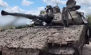 Hãng thông tấn Nga tung video bắt giữ chiếc xe chiến đấu bộ binh CV90 đầu tiên ở Ukraine