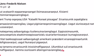 Thủ hiến đắc cử Greenland phát thông điệp cứng rắn trước tuyên bố của Tổng thống Trump