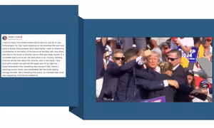 Ông Trump lần đầu lên tiếng sau khi bị thương trong vụ nổ súng ở Pennsylvania