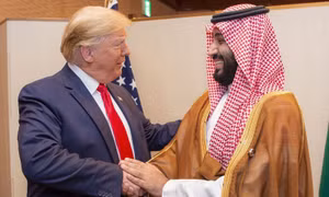 Lần đầu trở lại Nhà Trắng sau hơn 7 năm, Thái tử Saudi Arabia tuyên bố đầu tư 1.000 tỷ USD vào Mỹ