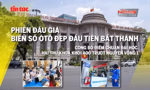 Tin tức TV: Phiên đấu giá biển số đẹp đầu tiên bất thành; hai thủ khoa đại học trượt nguyện vọng 1 