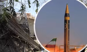 Iran phóng tên lửa với đầu đạn lớn chưa từng có tấn công Israel