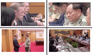 Tín hiệu từ cuộc gặp hiếm có giữa Cố vấn ANQG Mỹ và tướng hàng đầu Trung Quốc