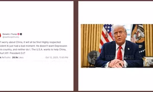 Tổng thống Mỹ Donald Trump bất ngờ ‘xoa dịu’ căng thẳng thuế quan với Trung Quốc