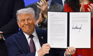 Tổng thống Trump chủ trì lễ ký ‘Hiến chương Hội đồng Hòa bình’ bên lề WEF ở Davos