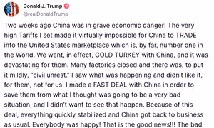 Tổng thống Trump cáo buộc Trung Quốc ‘hoàn toàn vi phạm thoả thuận’ với Mỹ