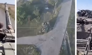 Nga tung video phá huỷ xe tăng Ukraine; Kiev công bố clip kéo T-90M từ Kursk về nước
