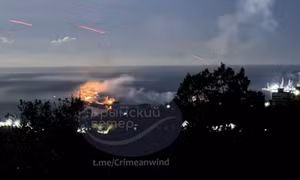 UAV Ukraine tấn công một trong những cảng xuất khẩu dầu lớn nhất của Nga ở Biển Đen