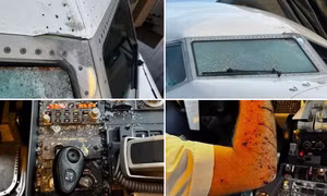 Máy bay Boeing 737 của Mỹ chở 140 người va trúng vật thể bí ẩn giữa không trung