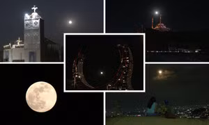 Video siêu trăng cuối cùng năm 2024 lướt qua bầu trời Hà Nội, Dubai, Cairo và Caracas