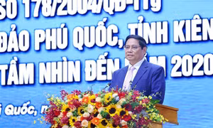 Thủ tướng Phạm Minh Chính: Từ '6 hơn' thực hiện '6 đẩy mạnh' để Phú Quốc phát triển nhanh và bền vững