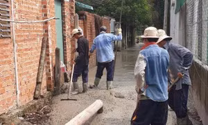 Xử lý dứt điểm tình trạng cấp một giấy phép nhưng xây nhà nhiều căn tại Củ Chi