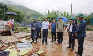 Sơn La tập trung khắc phục hậu quả mưa lũ