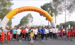 Hơn 3.000 người tham gia Ngày chạy Olympic vì sức khỏe toàn dân 2025