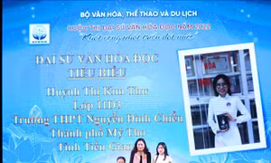 Trao giải thưởng cuộc thi Đại sứ Văn hóa đọc 'Khát vọng phát triển đất nước'