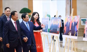 Thủ tướng Phạm Minh Chính hội kiến Chủ tịch Đảng Nhân dân Campuchia, Chủ tịch Thượng viện Campuchia