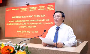 Bảo vệ Tổ quốc trong kỷ nguyên mới, tạo ra động lực mới