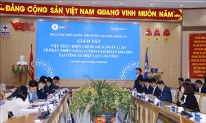 Đánh giá việc phát triển năng lượng giai đoạn 2016 - 2021 tại Lai Châu