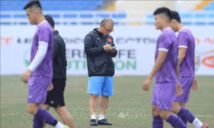 HLV Park Hang-seo rèn binh tại Mỹ Đình, 1 ngày trước chung kết lượt đi AFF Cup 2022