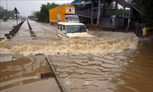 Ấn Độ: Khẩn trương ứng phó lũ tại vùng thủ đô Delhi