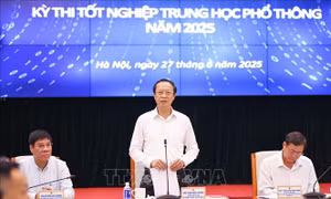 Kỳ thi tốt nghiệp THPT 2025: Có 41 thí sinh vi phạm quy chế bị đình chỉ thi