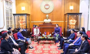 Đẩy mạnh giao lưu nhân dân, đưa quan hệ Việt Nam - Lào lên tầm cao mới