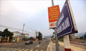 Hòa Bình: Gắn biển tên đường mang tên nhà khảo cổ học người Pháp Madeleine Colani