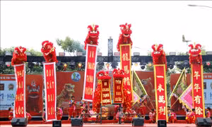 Lan tỏa giá trị văn hóa truyền thống Lân Sư Rồng