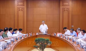 Tổng Bí thư, Chủ tịch nước Tô Lâm chủ trì cuộc làm việc về Đề án “Xây dựng xã hội trật tự, kỷ cương, an toàn, lành mạnh, văn minh, hài hòa, phát triển”