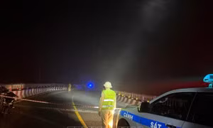 Phong tỏa một đoạn Quốc lộ 20 do sạt lở trên đèo D’ran