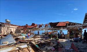 LHQ: Mức độ tàn phá của cơn bão Rai tại Philippines lớn hơn rất nhiều so với đánh giá ban đầu