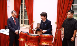 Thủ tướng Lê Minh Hưng chủ trì chiêu đãi trọng thể Thủ tướng Nhật Bản Takaichi Sanae