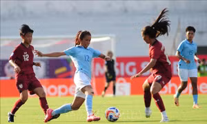 Giải Vô địch bóng đá nữ Đông Nam Á 2025: Thái Lan thắng áp đảo Campuchia 7-0