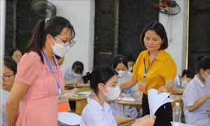 Kỳ thi tuyển sinh lớp 10: Đề phòng sự cố đề thi bị mờ