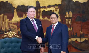 Thủ tướng tiếp Đại sứ Hoa Kỳ tại Việt Nam Marc Knapper đến chào từ biệt