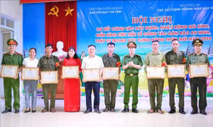 Nhân rộng mô hình đảm bảo an ninh trật tự trong xây dựng nông thôn mới