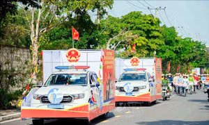 Bảo đảm an ninh trật tự, góp phần bảo vệ an toàn tuyệt đối cho ngày bầu cử