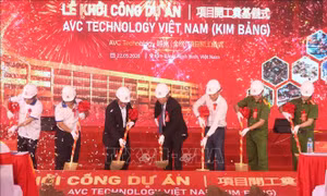 Khởi công nhà máy sản xuất linh kiện điện tử vốn đầu tư 600 triệu USD