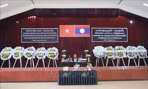 Tưởng niệm, bàn giao hài cốt Liệt sĩ Việt Nam hy sinh tại Lào