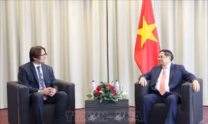 Thủ tướng Phạm Minh Chính làm việc với các doanh nghiệp Estonia, thúc đẩy triển khai các dự án tại Việt Nam