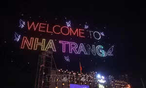 Độc đáo lễ hội ánh sáng ở thành phố biển Nha Trang