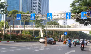 Hà Nội: Điều chỉnh tổ chức giao thông đường Nguyễn Hoàng Tôn đoạn từ Lạc Long Quân đến đường Võ Chí Công