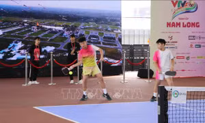 Sôi nổi Giải Pickleball VTV Cần Thơ 2026