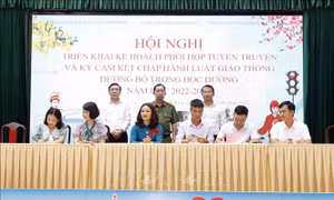 Vĩnh Phúc: Nâng cao ý thức tham gia giao thông trong trường học