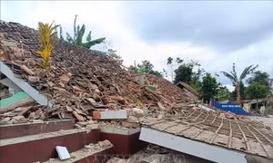 Tiếp tục động đất mạnh 6,8 tại Indonesia